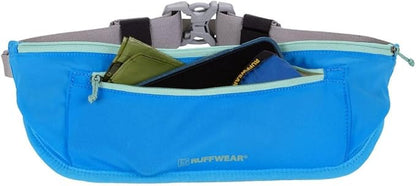 Ruffwear, Trail Runner Belt, Hands Free Adjustable with Pocket, Blue Pool, Small/Medium