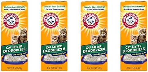 ARM & Hammer Cat Litter Deodorizer-Super Size Pack-30 oz Pack of 4 by ARMHAMMER