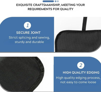 Dog Car Seat Cover for Front Passenger Seat – Waterproof Pet Seat Protector Pad for Cars, Trucks, SUVs – Thickened Scratchproof Single Seat Mat (Blue, 106 * 49cm) - Image 3