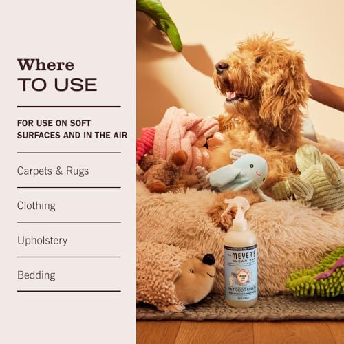 MRS. MEYER'S CLEAN DAY Pet Odor Neutralizer, Coconut Leaf Scent, 12oz - Image 6