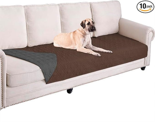 Ameritex Waterproof Dog Bed Cover Pet Blanket for Furniture Bed Couch Sofa Reversible