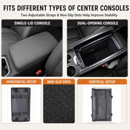 Center Console Dog Car Seat, Foldable Armrest Booster Seat for Small Dogs - Image 4