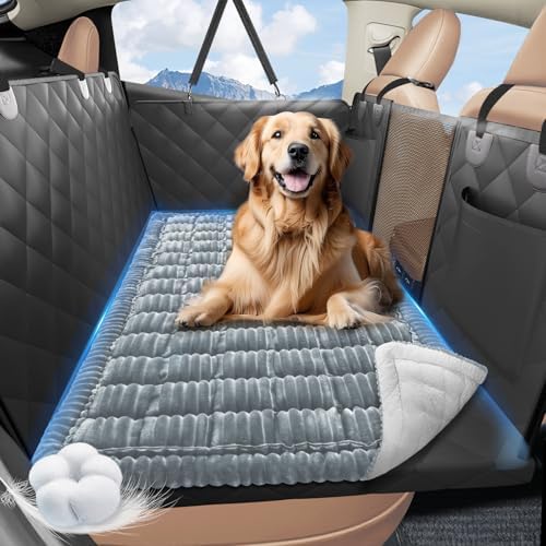 Dog Bed for Car Back Seat, Non-Slip Backseat Pet Mat Standard, 51''X23.5'' by ROUWINNE