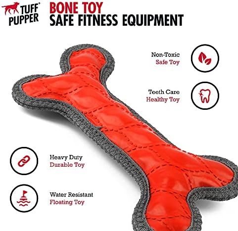 Tuff Pupper SuperChewy Tough Floating Dog Water Toy Strong Natural Rubber | Great Dog Fetch Toy | Pool Swimming Toy for Puppy| Durable Training Toy for Non-Aggressive Chewers - Image 5