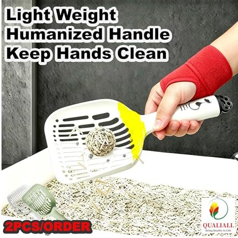 QUALIALL Cat Litter Scoop, 2-Pack - Image 6