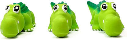 Squeaky Dog Toys for Medium Dogs, Soft Latex Squeaky Dog Ball, Cute Funny Squeak Crocodile Pet Toys