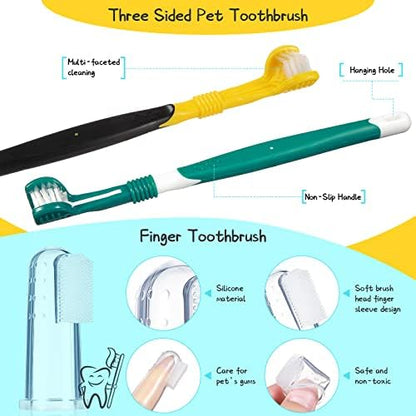 CHENGU 7 Count Dog Teeth Cleaning Kit Home Dental Care - Image 4