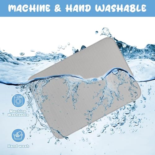 Buvlnee Summer Dog Cooling Mat Washable Ice Silk Self Cool Pad for Small Medium Large Dogs and Cats, Pet Sleeping Pad for Crate, Bed, Indoor & Outdoor Floor, Car Seats - Image 3