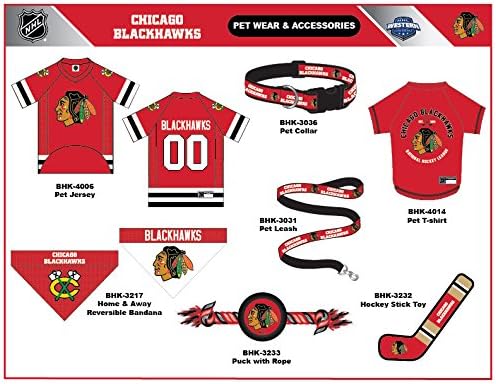 Pets First Dog Rubber Toy Tough Rubber with Heavy-Duty Dog Rope Tug Toy. NHL Chicago Blackhawks Puck Toy for Dogs & Cats. Play Hockey with Your Pet with This Licensed Dog Puck Rubber Cool Toy!