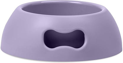 United Pets Pappy Dog Bowl for Dogs and Cats | BPA Free Premium Water and Food Pet Bowls Feeder for Medium Size Pets | Eco Friendly & Pet Safe Food Grade Materials | Made in Italy | Purple -36 Oz