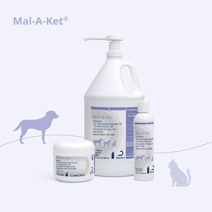 Mal-A-Ket Wipes, 2.25" Round, jar,50 Count (Pack of 2)