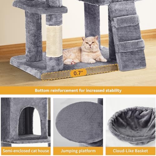 YITAHOME 70.8-Inch Tall Cat Tree Indoor - Image 6