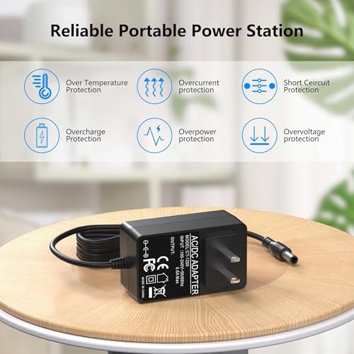 VHBW Replacement for Petsafe ScoopFree Litter Box Power Cord 10Ft Compatible with PetSafe Automatic Self-Cleaning RFA-516 PAL00-14243, PAL00-15342, PAL00-14242 Power Adapter - Image 6