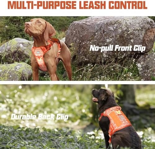 AUROTH Tactical Dog Harness for Large Dogs, Heavy Duty No Pull Pet Vest - Image 5