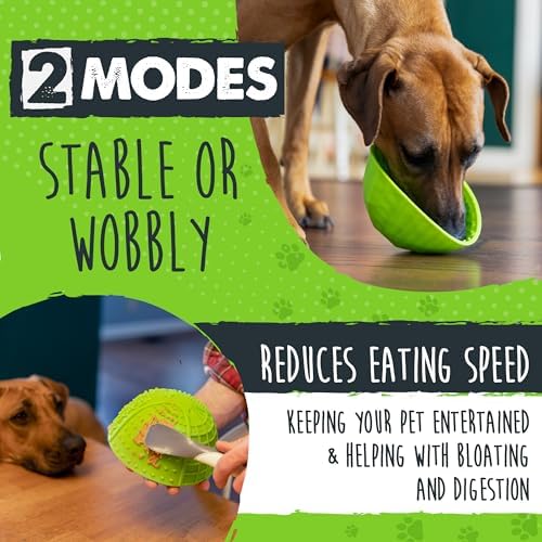 Mighty Paw Interactive Dog Lick Bowl, BPA-Free Silicone, Anxiety Relief, Dishwasher Safe, 2 Modes, 4 Textures, Dental Health - Image 3