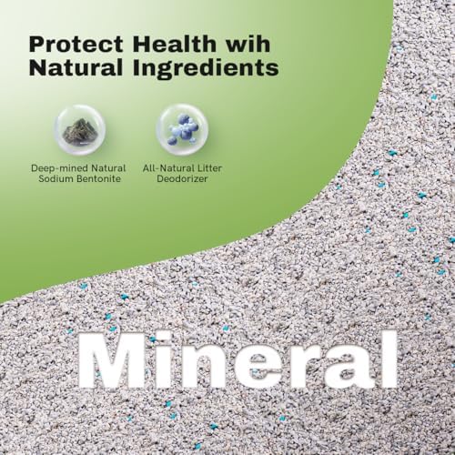 Bentonite Litter Sodium Mineral Cat Litter Clumping, Odor Control Kitty Litter for Self Cleaning Box & Automatic Litter Box, Dust Free, Strong Durability, 10 lb - Image 4