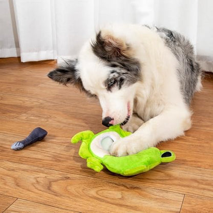 Hollypet Squeaky Hide and Seek Dog Toys for Small and Medium Dogs, Frog - Image 7
