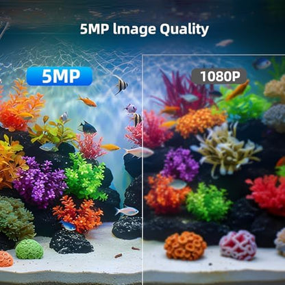 5MP Aquarium Camera,Time Lapse WiFi Reptile Camera & Terrarium & Fish Tank - Image 4