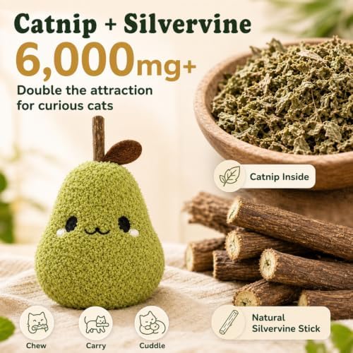Durable and lnteractive Cat Teething Stick Toys: Chewing Stick, Grinding Teeth Rod, and chewable Cat Doll for Your Pet's Entertainment (Green) - Image 7