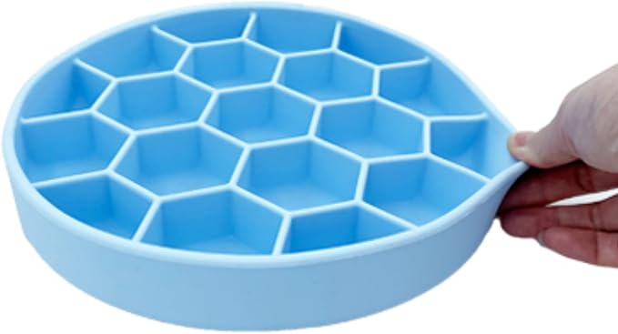 Mr. Peanut's Interactive Slow Feed Dog Bowl, Fun Healthy Bloat Stop Feeder (Medium)
