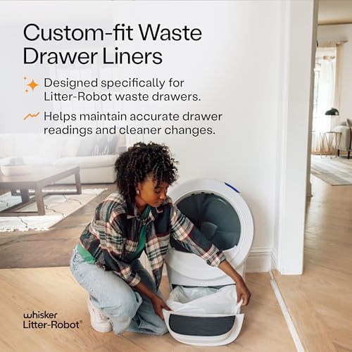 Litter-Robot Waste Drawer Liners by Whisker, 25 Pack - Image 2