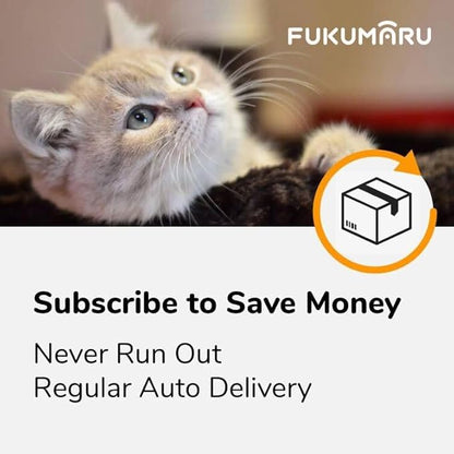 FUKUMARU Tofu Cat Litter, Super Ultra Absorbent, 18 LBS Clumping Cat Litter, Flushable, Natural, Lightweight, Dust Free, Quick Clumping, Low Tracking, Odor Control (6lb x 3 Packs)