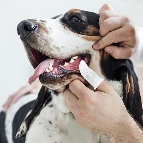 Pet Republique Soft Fabric Finger Toothbrush Kit for Dogs and Cats – Washable & Reusable (6 Count) - Image 3