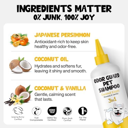 Anti Itch Dog Shampoo & Conditioner, Coconut for Dogs - Image 6