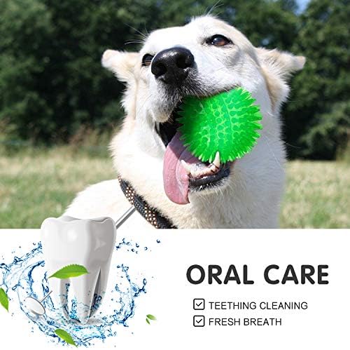 Squeaky Balls for Dogs Small, Fetch Balls Rubber 3 Pack Bright Colors - Image 6