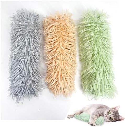 Cat Toys Pillows, Soft and Durable Catnip Toys with Crinkle Sound Inside， by Unknown