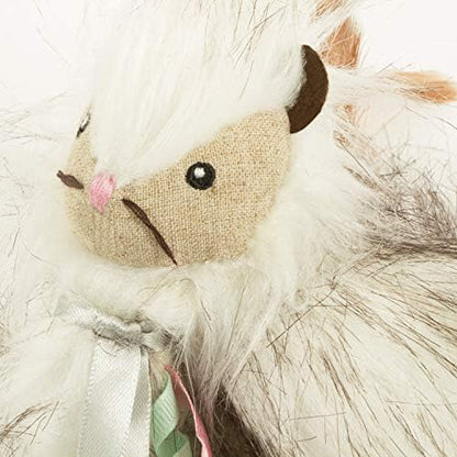 SmartyKat Chitter Critter Squirrel Electronic Sound Plush Kicker Cat Toy, Battery Powered - Gray, One Size - Image 5
