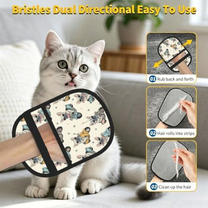 French Bulldog Motorcycle Sunglasses Pet Hair Removal Glove For Cats Dogs - Image 7