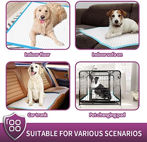 IMMCUTE Dog Pee Pads Extra Large, 30" x 36", 30 Ct, Jumbo-Size Pee Pads for Dogs, Thicken Puppy Pads XL Pet Training Pads, Super Absorbent & Leak-Proof Potty Pads for Dogs - Image 6