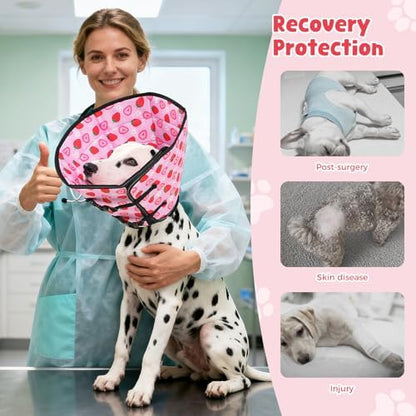 Avont Soft Dog Cone Drawstring, Snap-in, Waterproof, Anti-Lick, Foldable - Image 3