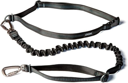 Stunt Puppy Stunt Runner Hands-Free Dog Leash, Black