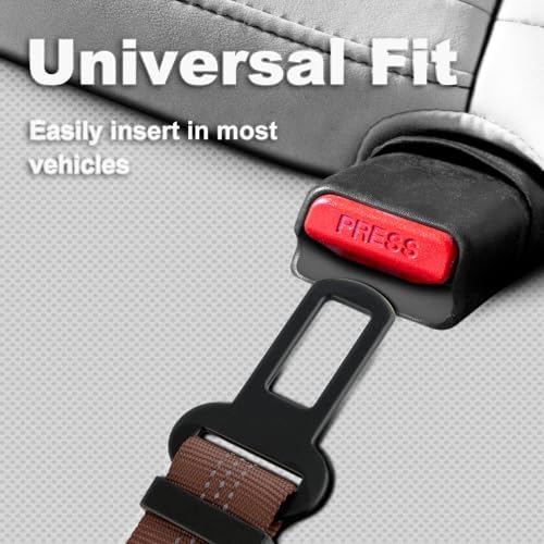 Plutus Pet Dog Seat Belt for Car, Adjustable Harness with Elastic Bungee - Image 4