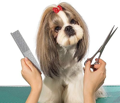 Dog Combs for Grooming, Metal Cat Comb for Long Haired - Image 7