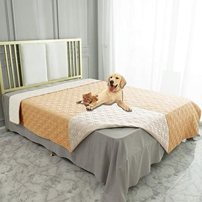 Ameritex Waterproof Dog Bed Blankets Cover for Bed Couch Sofa Reversible - Image 7