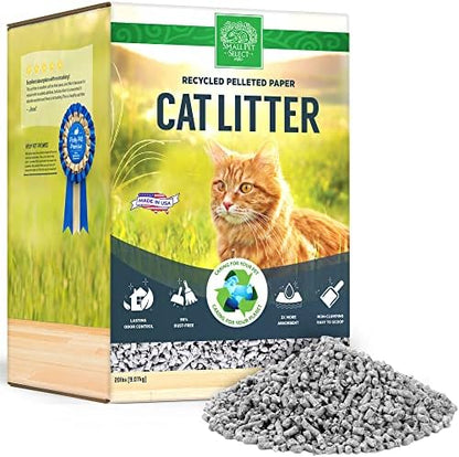 Small Pet Select Recycled Paper Cat Litter, Non-Clumping, 20 lb by SmallPetSelect