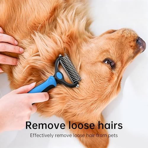 4 PCS Dog and Cat Grooming Kit Pet undercoat rake for dogs cat - Image 4
