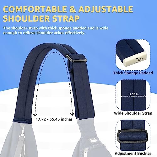 SlowTon Dog Carrier Sling - Thick Padded Shoulder Strap Adjustable, DBL, M - Image 5