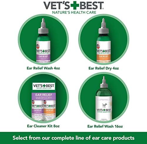 Vet's Best Dry Ear Relief for Dogs, No-Alcohol, for All Dogs, Aloe 4 oz - Image 6