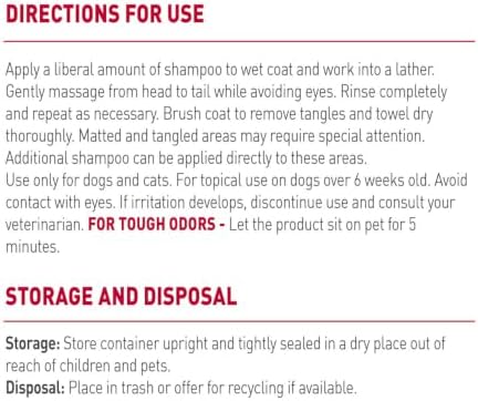 Nature’s Miracle Skunk Odor Control Shampoo & Conditioner Citrus Scent, 32 fl oz - Image 6
