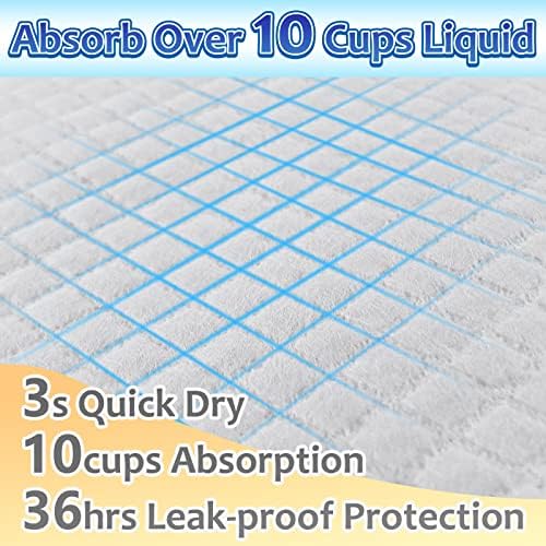 Dogcator XL Puppy Pee Pads, 28"x34", 40 Count for Training Large Dogs - Image 2