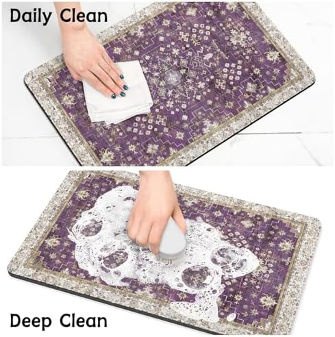 Pet Food Mats for Floor, Absorbent Dog Mat for Food and Water Dispenser Mat, Dog Food Mat Quick Dry Cat Food Mat Pet Supplies - Image 7