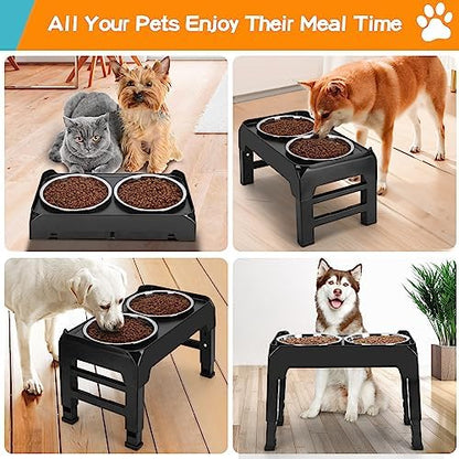 COMESOON 2 Pack 7.2" Stainless Steel Dog Bowls 50oz Thickened Durable Replacement Dog Food Bowls for Food and Water, Fit for COMESOON Bowl Stand DB-B01/DB-B03 - Image 6