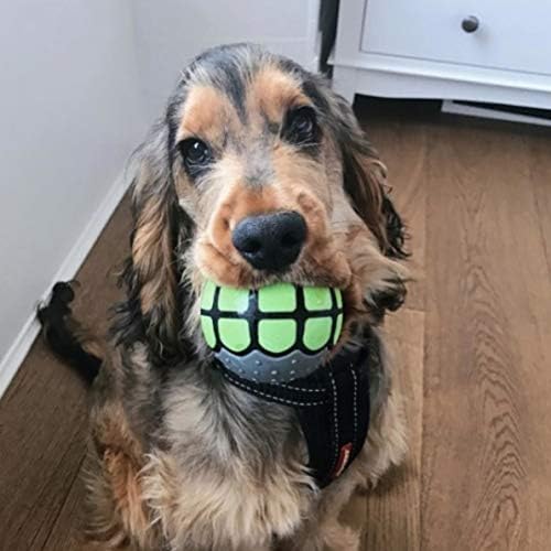 Dog Balls Toys Squeaky Fetch - Rubber Funny Ball Gifts for Large Medium Dogs (Variety Pack) - Image 5
