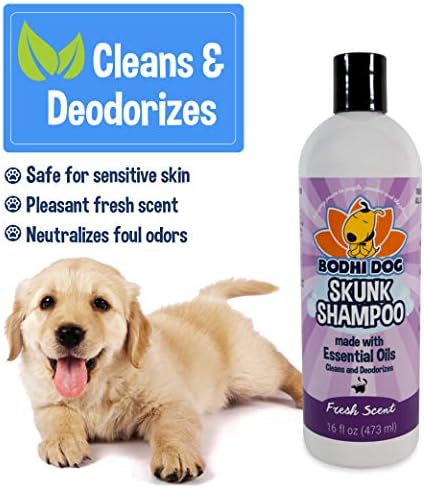 Bodhi Dog Skunk Shampoo | Skunk Smell Odor Remover Cleans & Deodorizes Using Essential Oils for Dogs & Cats | Made in USA | 16oz (473ml) (Pack of 2) - Image 4