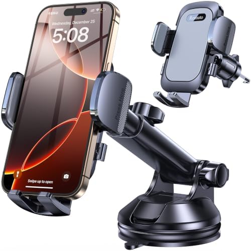 Romuto Phone Holders for Your Car Phone Holder Mount【90+LBS Suction Cup】 by Romuto