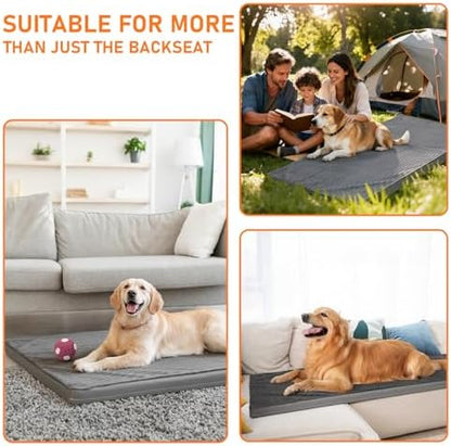 Backseat Dog Bed Mat, 2in Waterproof Dog Bed for Car, 23.5x51in - Image 7